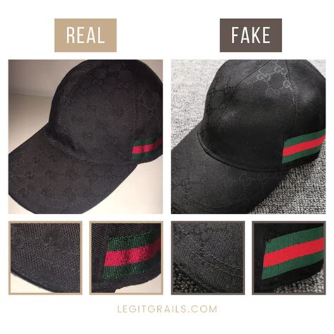 fake vs real gucci cap|is a Gucci hat real.